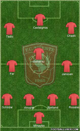 FC Twente Formation 2012