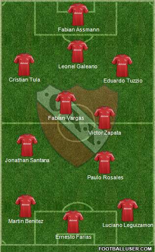 Independiente Formation 2012