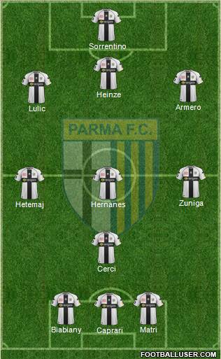 Parma Formation 2012