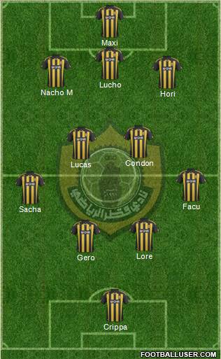 Qatar Sports Club Formation 2012