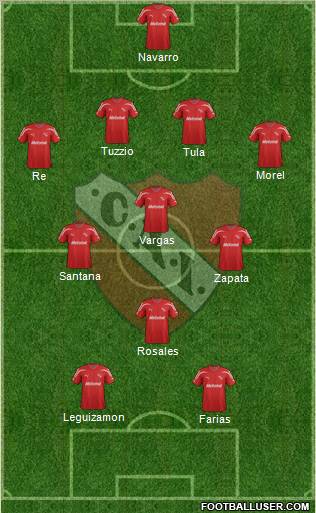 Independiente Formation 2012