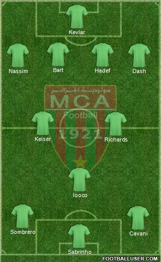 Mouloudia Club d'Alger Formation 2012