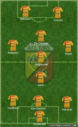 AFC Tubize Formation 2012