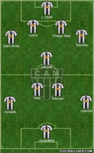 C Atlético Mineiro Formation 2012