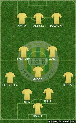 Jeunesse Sportive de Kabylie Formation 2012