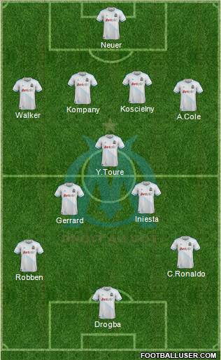 Olympique de Marseille Formation 2012