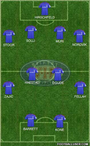 Vålerenga Fotball Formation 2012