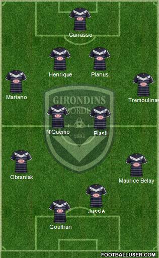 FC Girondins de Bordeaux Formation 2012