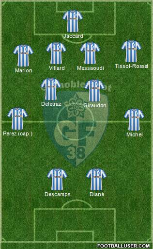 Grenoble Foot 38 Formation 2012