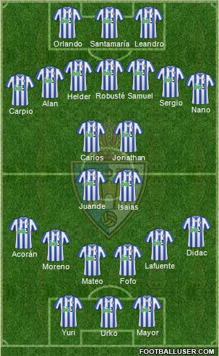 S.D. Ponferradina Formation 2012