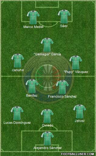 CD Audax Italiano de La Florida S.A.D.P. Formation 2012