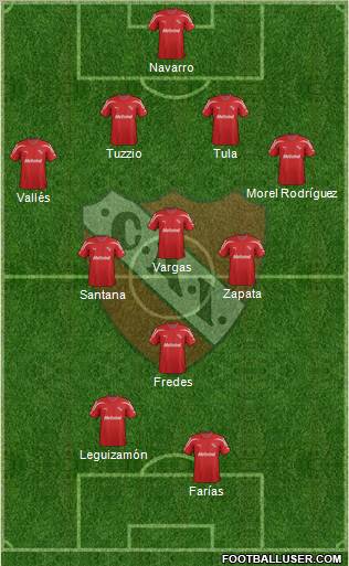 Independiente Formation 2012