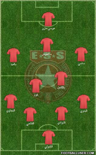 Etoile Sportive du Sahel Formation 2012