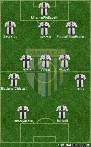 Parma Formation 2012