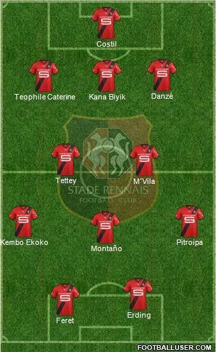 Stade Rennais Football Club Formation 2012