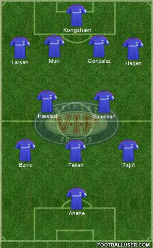 Vålerenga Fotball Formation 2012
