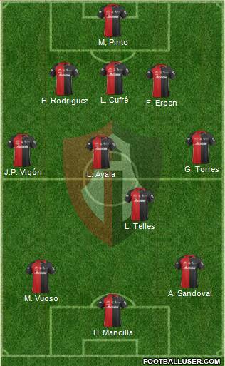 Club Deportivo Atlas Formation 2012