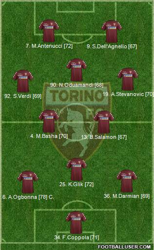 Torino Formation 2012