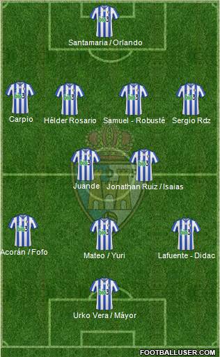 S.D. Ponferradina Formation 2012