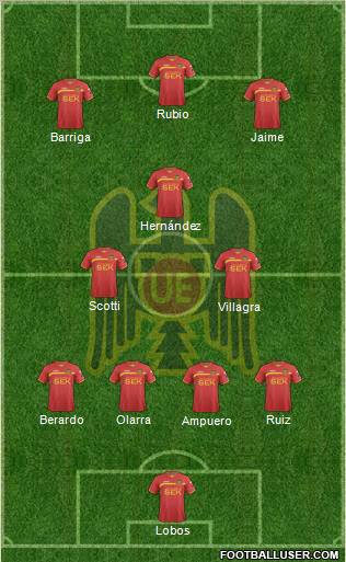 CD Unión Española S.A.D.P. Formation 2012