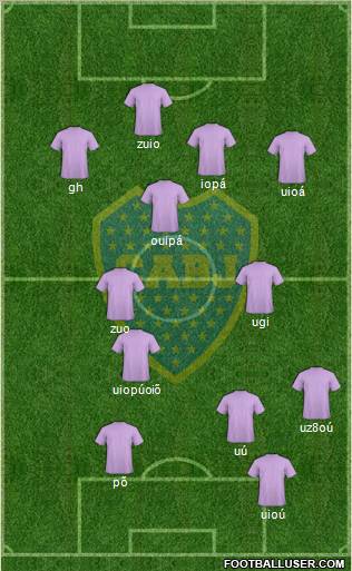 Boca Juniors Formation 2012