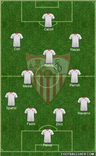 Sevilla F.C., S.A.D. Formation 2012