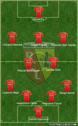 Racing Club de Lens Formation 2012