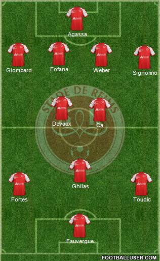 Stade de Reims Formation 2012
