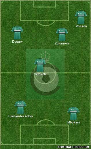 KSV Cercle Brugge Formation 2012