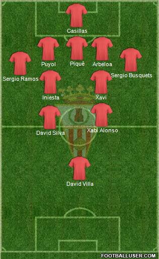Algeciras C.F. Formation 2012