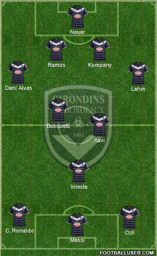 FC Girondins de Bordeaux Formation 2012
