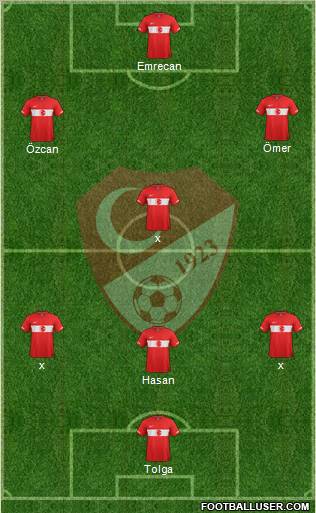 Turkey Formation 2012