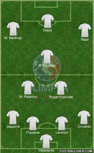 CD Olimpia Formation 2012