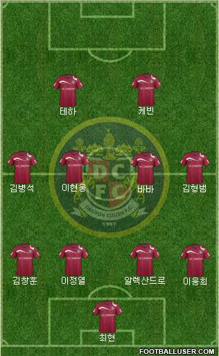 Daejeon Citizen Formation 2012