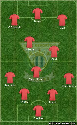 C.D. Leganés S.A.D. Formation 2012
