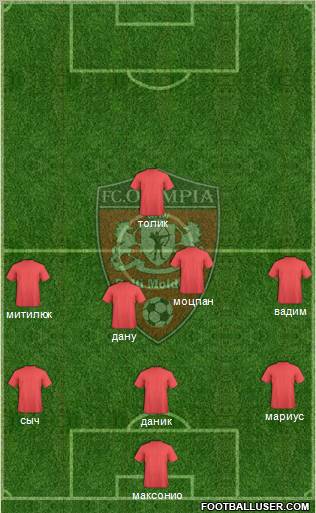 Olimpia Baltî Formation 2012