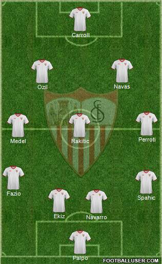 Sevilla F.C., S.A.D. Formation 2012