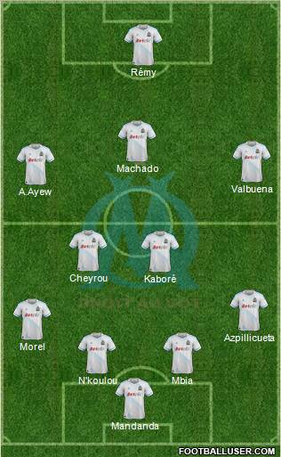 Olympique de Marseille Formation 2012