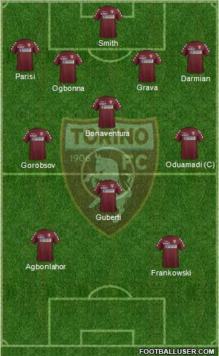 Torino Formation 2012