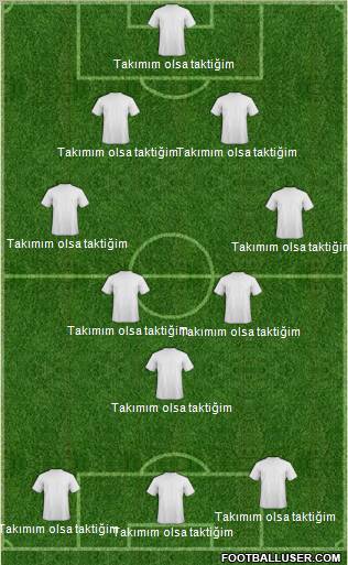 Pro Evolution Soccer Team Formation 2012