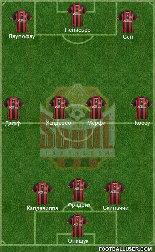 FC Seoul Formation 2012