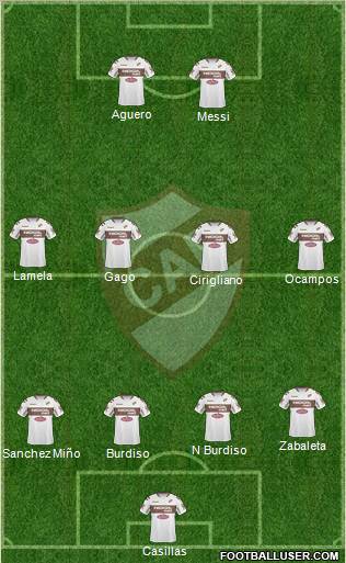 Platense Formation 2012