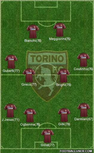 Torino Formation 2012