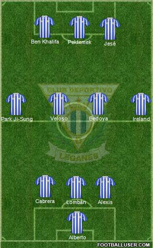 C.D. Leganés S.A.D. Formation 2012