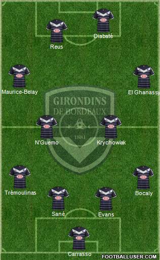FC Girondins de Bordeaux Formation 2012