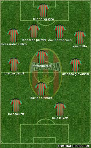 Ternana Formation 2012
