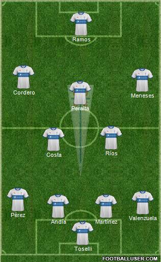 CD Universidad Católica Formation 2012