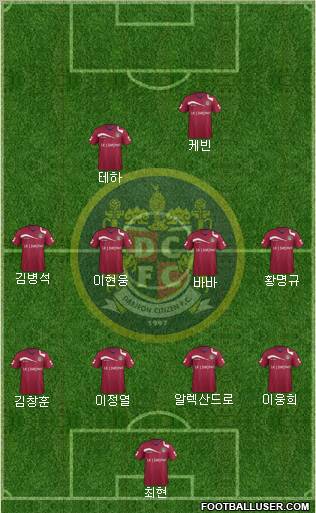 Daejeon Citizen Formation 2012
