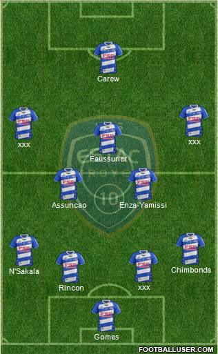 Esperance Sportive Troyes Aube Champagne Formation 2012