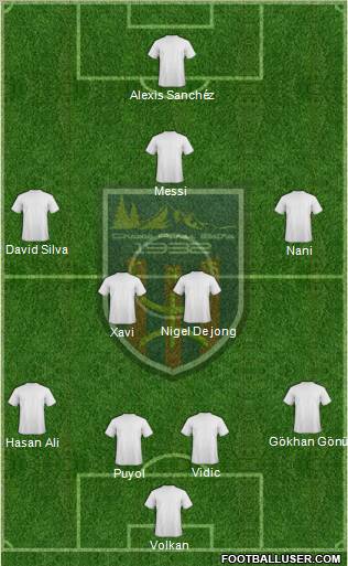 Chabab Aurès Batna football formation